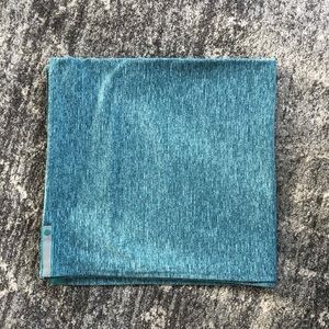 Teal Lululemon Vinyasa Scarf Rulu